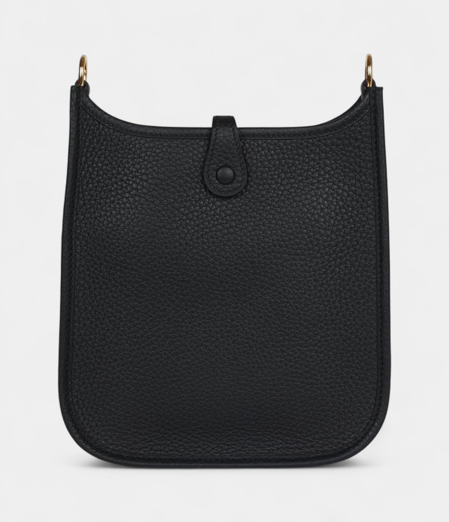Hermès Evelyne TPM Black Clemence Gold Hardware