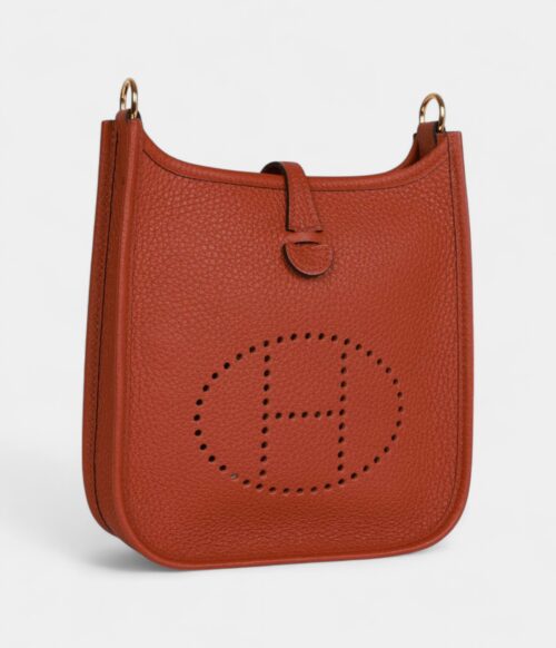 Hermès Evelyne TPM Copper Clemence Gold Hardware