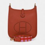 Hermès Evelyne TPM Cuivre Clemence Gold Hardware