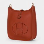 Hermès Evelyne TPM Cuivre Clemence Gold Hardware