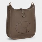 Hermès Evelyne TPM Etoupe Clemence Gold Hardware