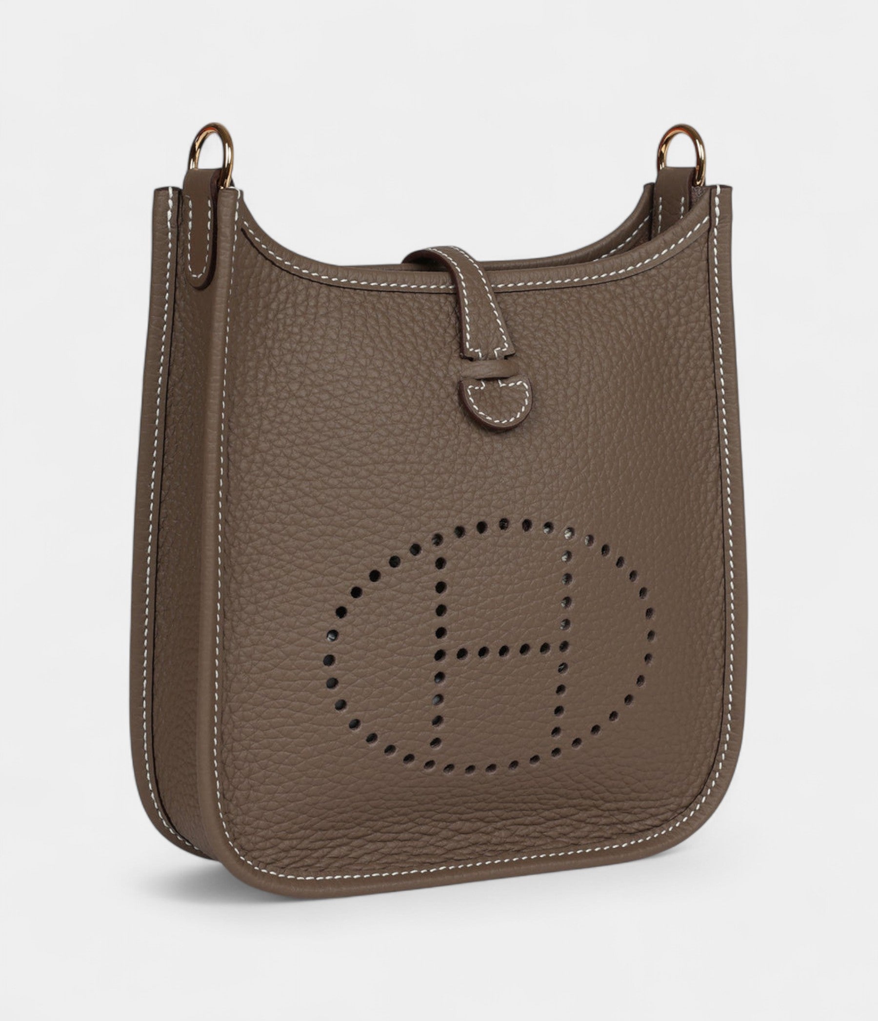 Hermès Evelyne TPM Etoupe Clemence Gold Hardware
