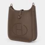 Hermès Evelyne TPM Etoupe Clemence Gold Hardware