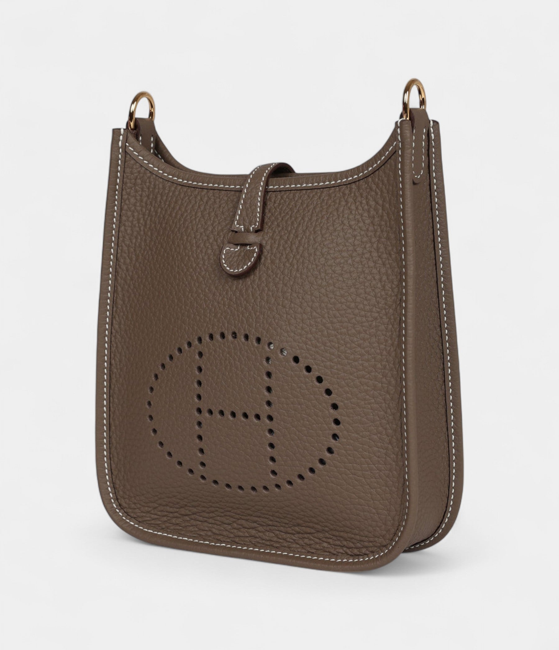 Hermès Evelyne TPM Etoupe Clemence Gold Hardware