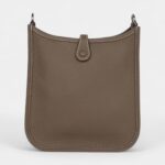 Hermès Evelyne TPM Etoupe Clemence Palladium Hardware
