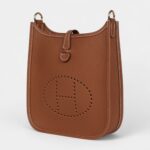 Hermès Evelyne 17cm TPM Gold Clemence Gold Hardware