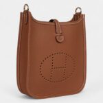 Hermès Evelyne TPM Gold Clemence Gold Hardware