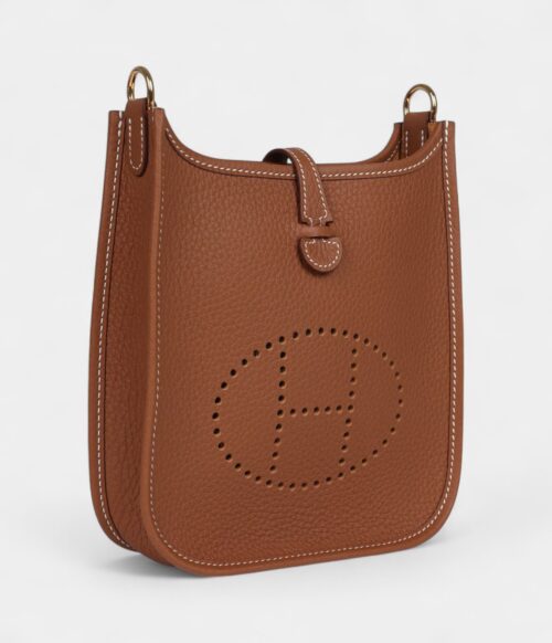 Hermès Evelyne TPM Gold Clemence Gold Hardware