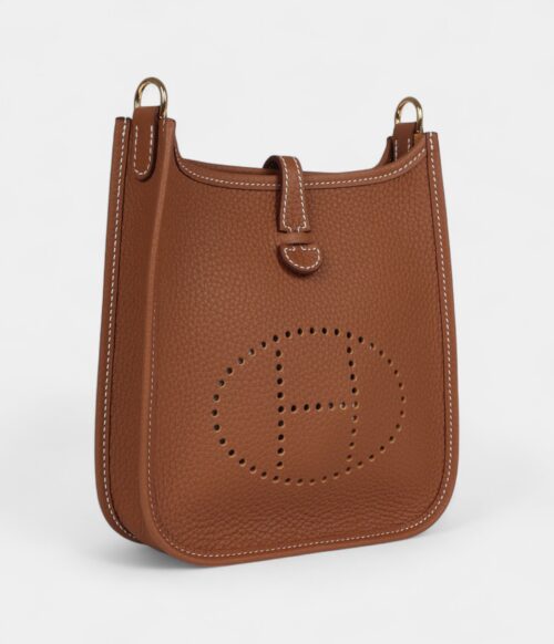 Hermès Evelyne TPM Gold Clemence Gold Hardware