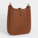 Hermès Evelyne 17cm TPM Gold Clemence Gold Hardware