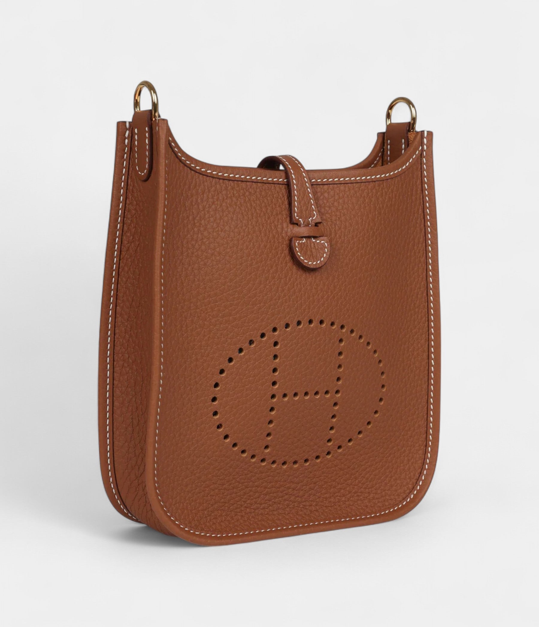 Hermès Evelyne 17cm TPM Gold Clemence Gold Hardware