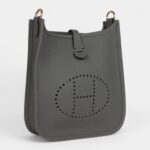 Hermès Evelyne TPM Gris Meyer Clemence Gold Hardware