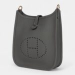 Hermès Evelyne TPM Gris Meyer Clemence Gold Hardware