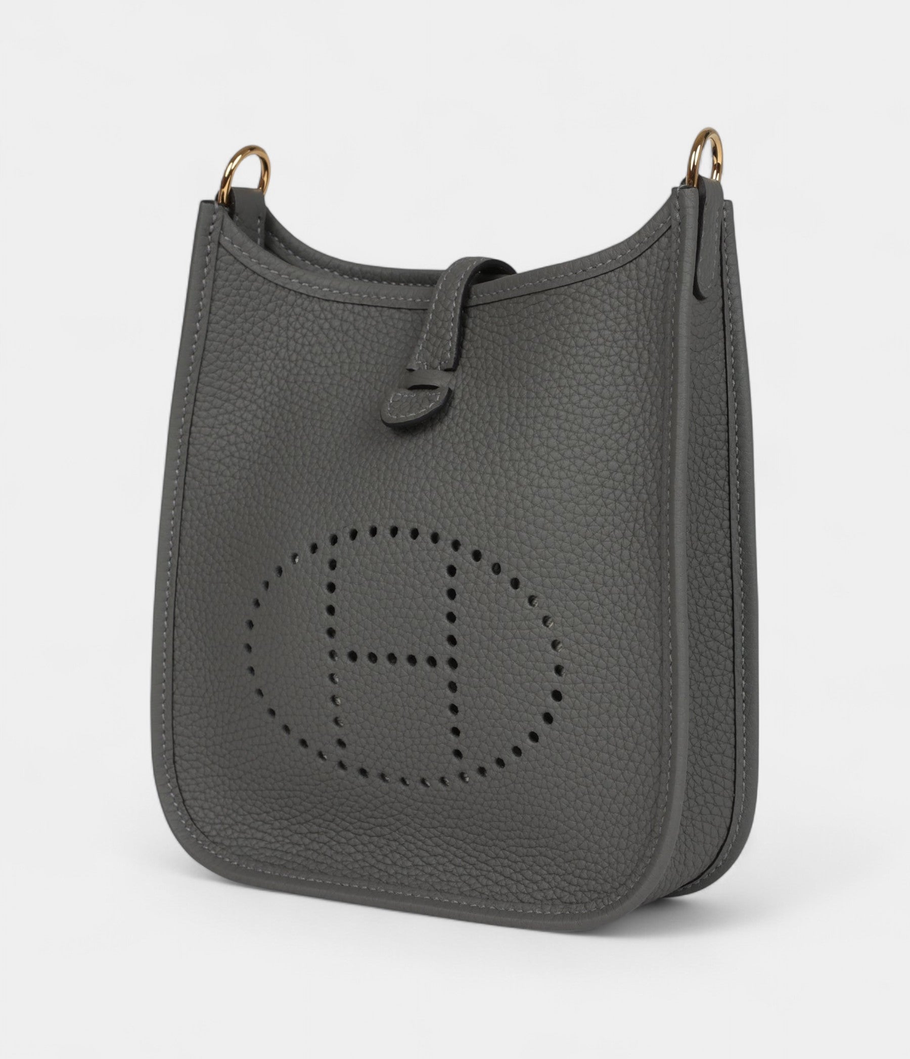 Hermès Evelyne TPM Gris Meyer Clemence Gold Hardware