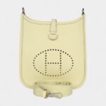 Hermès Evelyne TPM Jaune Milton Clemence Palladium Hardware