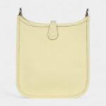 Hermès Evelyne TPM Jaune Milton Clemence Palladium Hardware