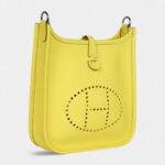 Hermès Evelyne TPM Lime Clemence Palladium Hardware