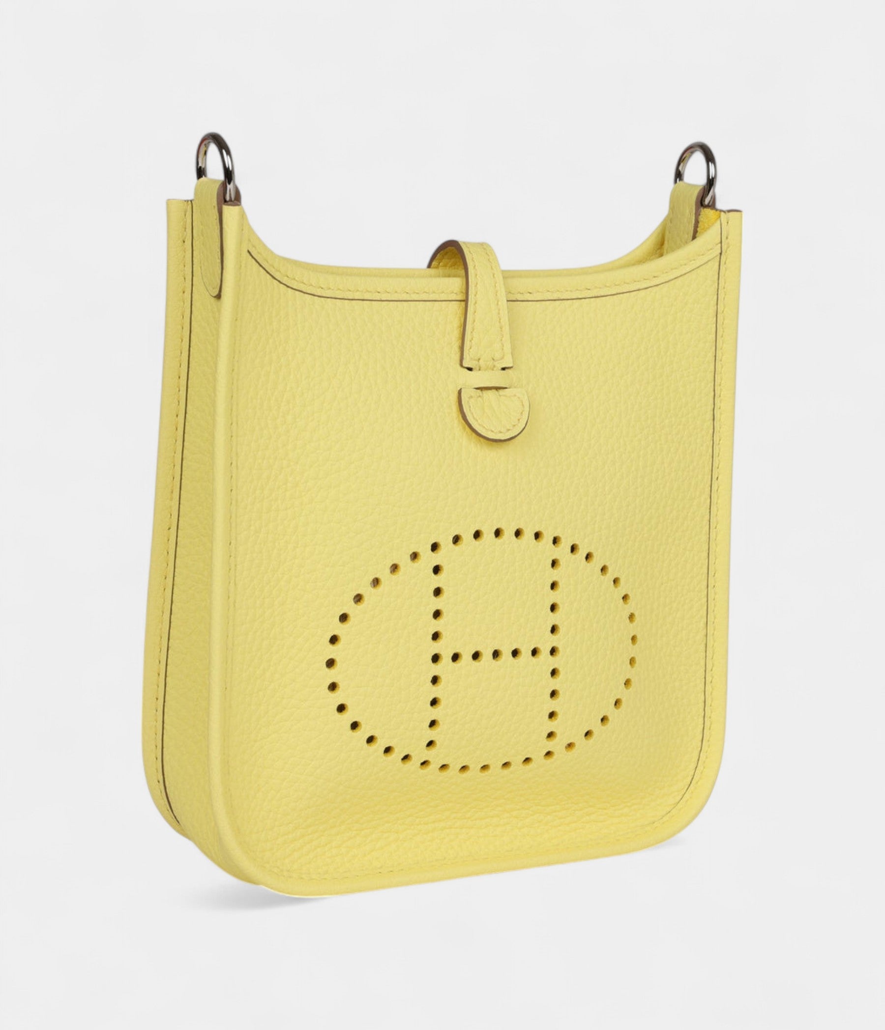 Hermès Evelyne Limoncello Clemence Palladium Hardware