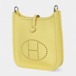 Hermès Evelyne Limoncello Clemence Palladium Hardware