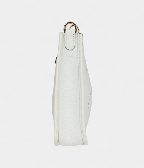 Hermès Evelyne TPM New White Clemence Gold Hardware