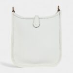 Hermès Evelyne TPM New White Clemence Gold Hardware