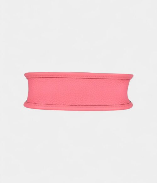 Hermès Evelyne TPM Rose Azalee Clemence Palladium Hardware