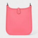 Hermès Evelyne TPM Rose Azalee Clemence Palladium Hardware