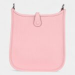 Hermès Evelyne TPM Rose Sakura Clemence Palladium Hardware