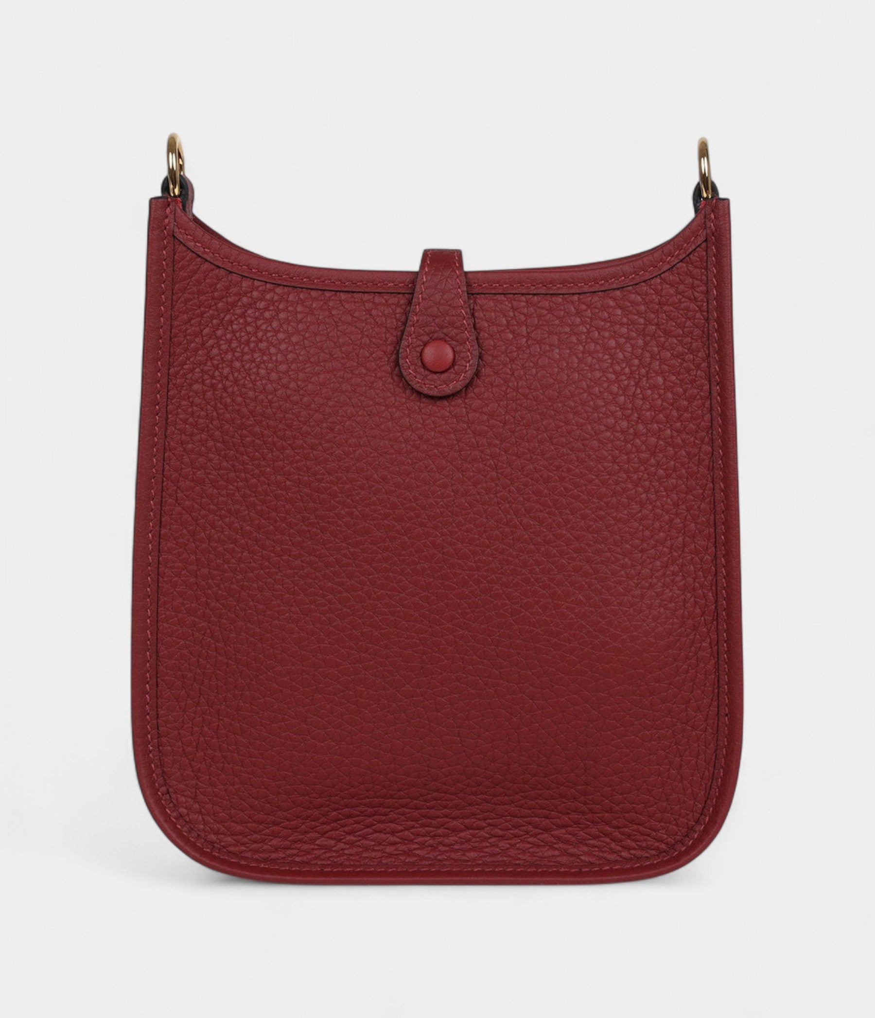 Hermès Evelyne TPM Rouge H Clemence Gold Hardware