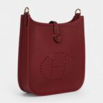 Hermès Evelyne TPM Rouge H Clemence Gold Hardware