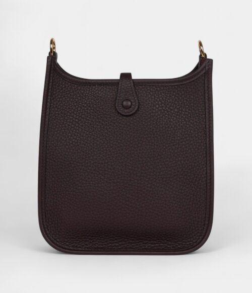 Hermès Evelyne TPM Rouge Sellier Clemence Gold Hardware