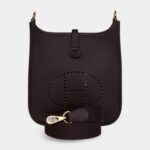 Hermès Evelyne TPM Rouge Sellier Clemence Gold Hardware