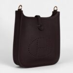Hermès Evelyne TPM Rouge Sellier Clemence Gold Hardware