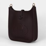 Hermès Evelyne TPM Rouge Sellier Clemence Gold Hardware