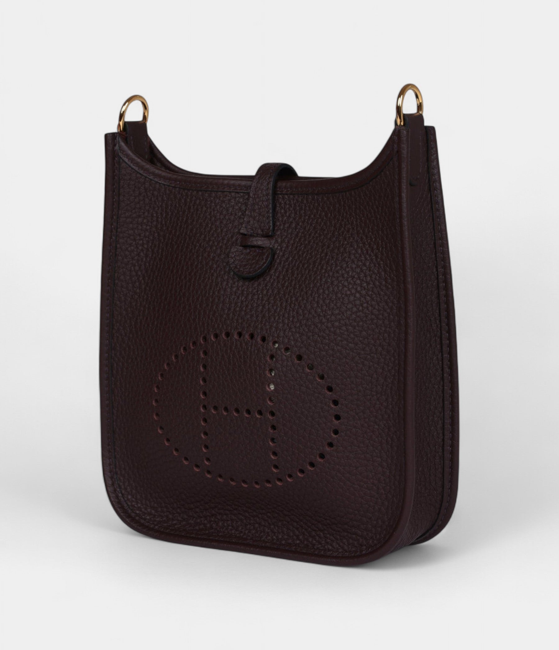Hermès Evelyne TPM Rouge Sellier Clemence Gold Hardware