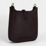 Hermès Evelyne TPM Rouge Sellier Clemence Gold Hardware