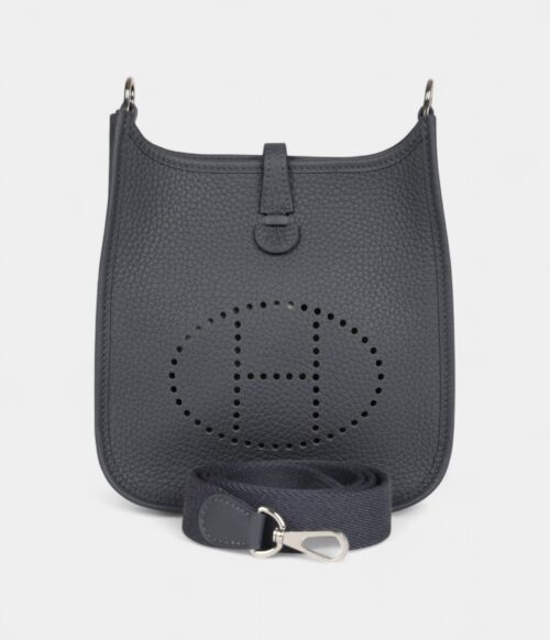 Hermès Evelyne TPM Slate Clemence Palladium Hardware