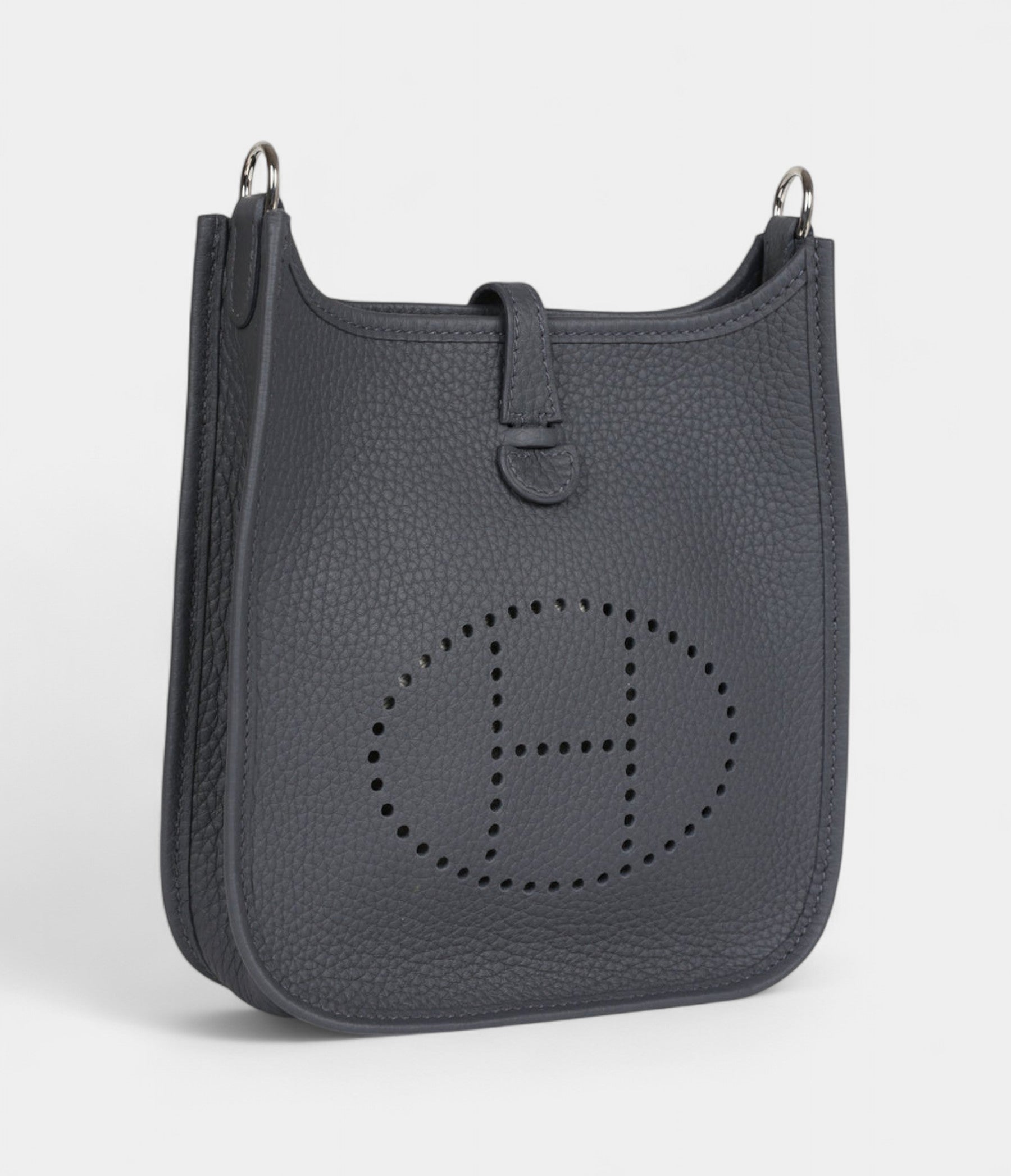 Hermès Evelyne TPM Slate Clemence Palladium Hardware