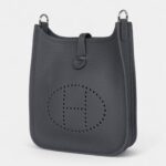 Hermès Evelyne TPM Slate Clemence Palladium Hardware