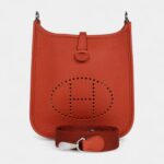 Hermès Evelyne TPM Terre Battue Maurice Palladium Hardware