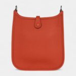 Hermès Evelyne TPM Terre Battue Maurice Palladium Hardware