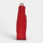 Hermès Evelyne Vermillon Clemence Gold Hardware