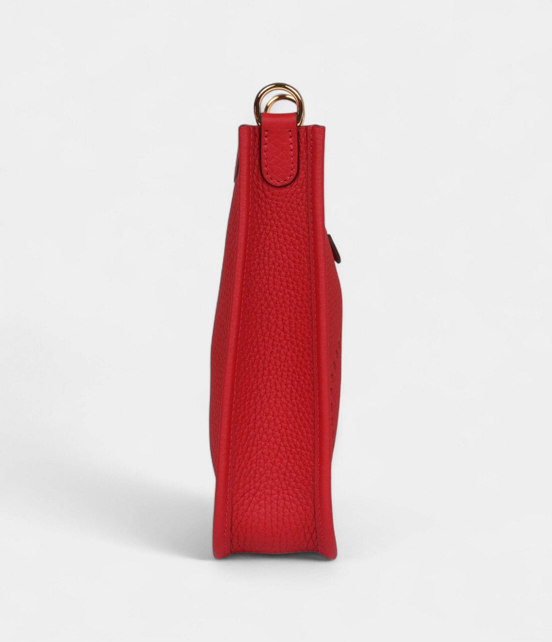 Hermès Evelyne Vermillon Clemence Gold Hardware