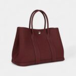 Hermès Garden Party 30 Rouge H Negonda Palladium Hardware
