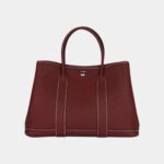 Hermès Garden Party 30 Rouge H Negonda Palladium Hardware