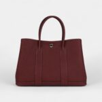Hermès Garden Party 30 Rouge H Negonda Palladium Hardware