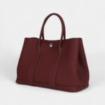 Hermès Garden Party 30 Rouge H Negonda Palladium Hardware
