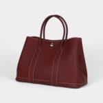 Hermès Garden Party 30 Rouge H Negonda Palladium Hardware