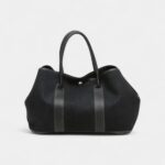 Hermès Garden Party Black Cloth Bag