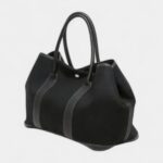 Hermès Garden Party Black Cloth Bag